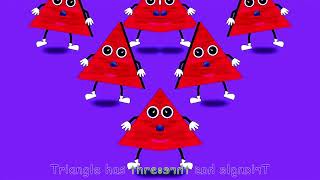 We Love Triangle LaLaLa..!!🎶 | Triangle Shape Song | Sponsored By: Preview 2 Effects