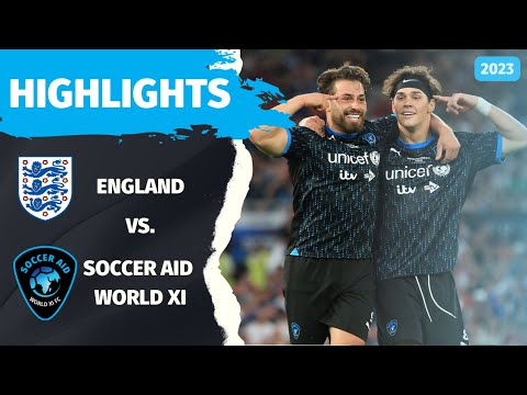 Soccer Aid for UNICEF 2023 official match highlights