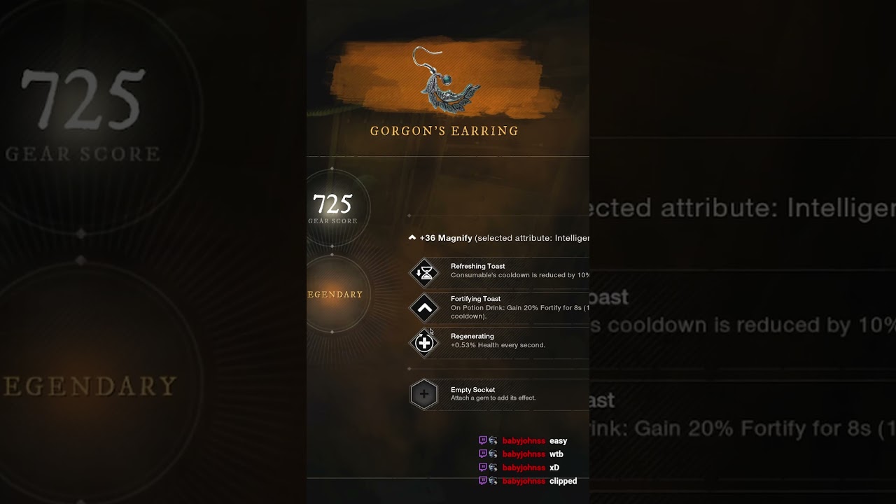 Rolling 3x 725 GS BIS EARRINGS BACK2BACK! twitch.tv/llangi