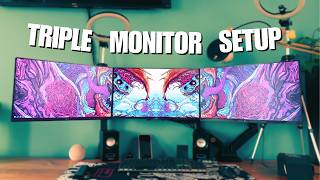 Usar 3 monitores en tu setup 💻 ¿más productividad o más problemas?