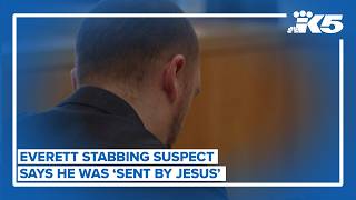 Man who stabbed Everett family says he was "sent by Jesus"