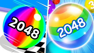 Ball Run Infinity vs Right Path 2048 - Max Level Gameplay (Part 1)