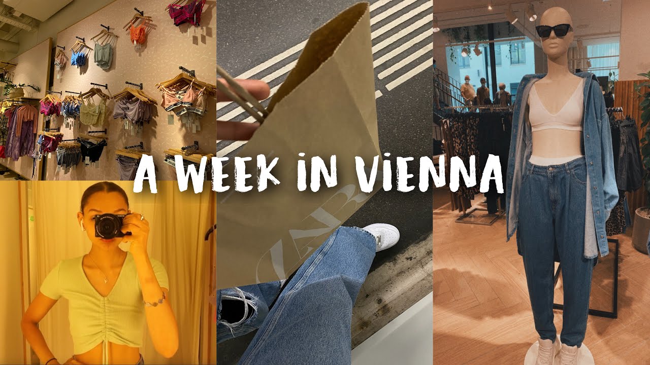VLOG: a week in vienna austria 🍂 come shop with me for clothes, books & crystals 🔮