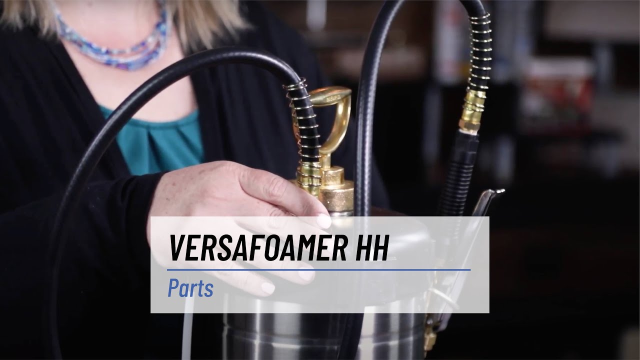 B&G VersaFoamer HH - Parts Overview