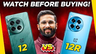 OnePlus 12 vs OnePlus 12R comparison in Hindi - Save Rs 25,000 ✅