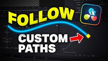 How to Animate Along a Custom Path | DaVinci Resolve