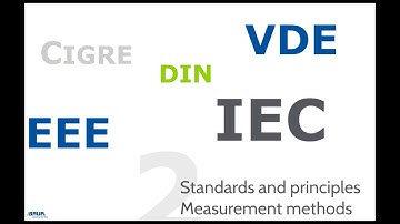 Cable diagnostics: Standards and principles, measurement methods