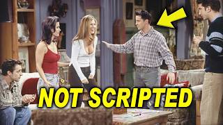 When The Friends Cast Goes Totally Off Script!