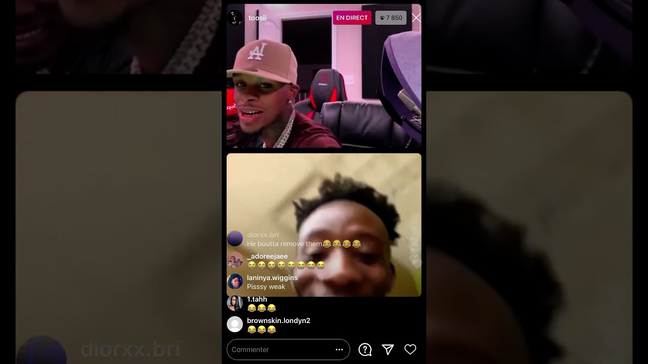 TOOSII ON INSTAGRAM LIVE WITH FANS 🔥🔥🔥 APRIL 6 2020