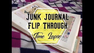 Junk Journal Flip Through | Time Lapse