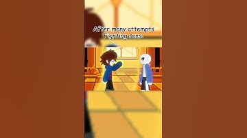 Sans and frisk: how it feels to do genocide #undertale #shorts #sticknodes
