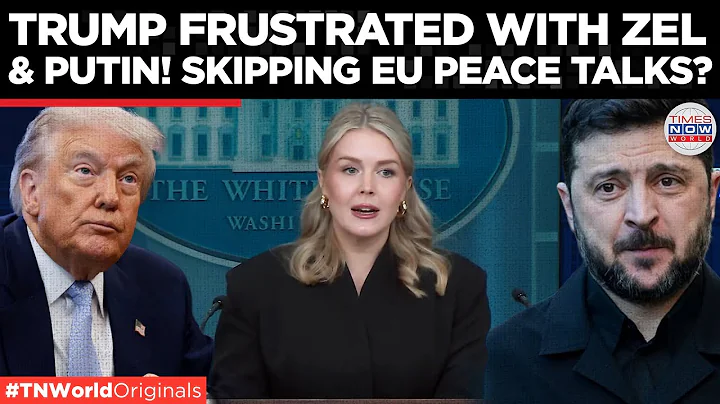 TRUMP 'SICK OF POINTLESS MEETINGS': WH Reveals Weekend Ukraine Talks at Risk | Times Now World