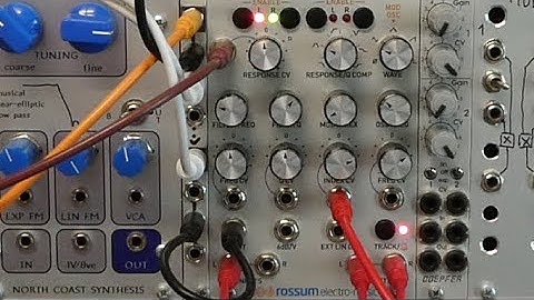 Rossum Linnaeus as stereo drum generator