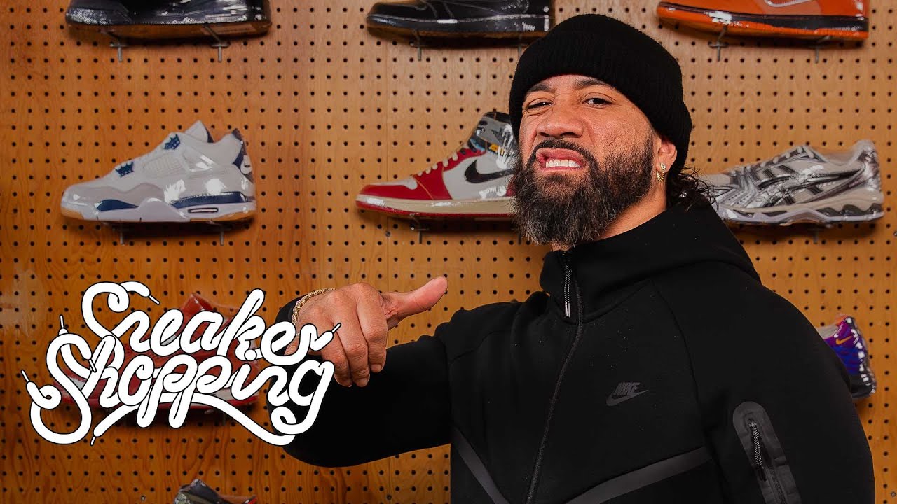 WWE Superstar Jey Uso Goes Sneaker Shopping With Complex