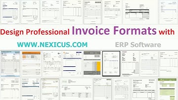 Basics of Bill Format Designs using Crystal Reports