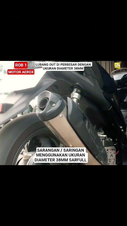BEGINI JADI SUARA KNALPOT STANDAR RACING ROB 1 LUBANG OUT DI PERBESAR DAN SARANGAN DI BUAT SARFUL