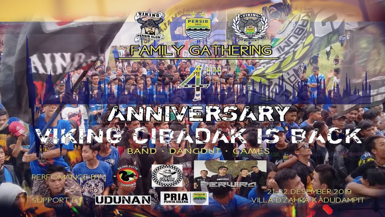 Anniversari viking is back cibadak