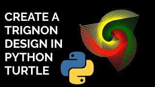 Python Turtle : Trignon Design using Python |Python Programming |CODE PROBLEM