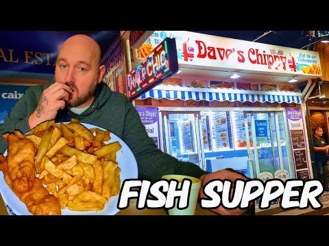 Is this THE WORST FISH AND CHIPS IN BENIDORM ??? - Dave's Chippy