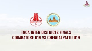 TNCA INTER DISTRICTS U19 FINALS | COIMBATORE U19 vs CHENGALPATTU U19 screenshot 5
