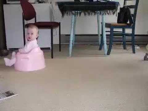 Motorized baby seat - YouTube