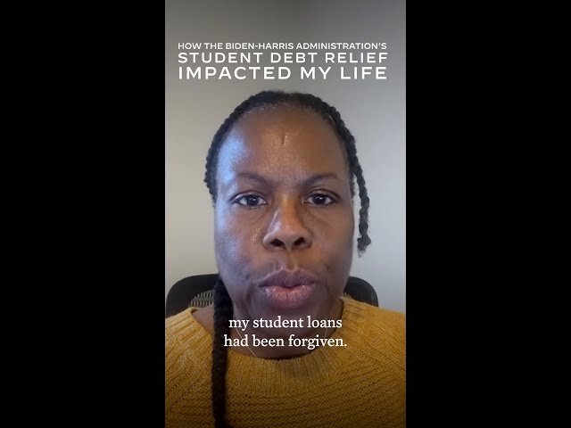 Bridget Shares her Student Debt Relief Story