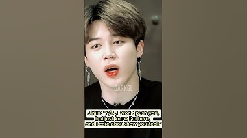 BTS reaction when you’re upset and don’t want to talk