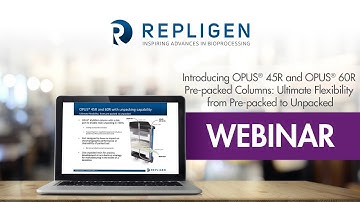 Webinar: Introducing OPUS® 45R and OPUS® 60R Pre-packed Columns