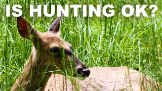 The ethics of hunting deer for meat