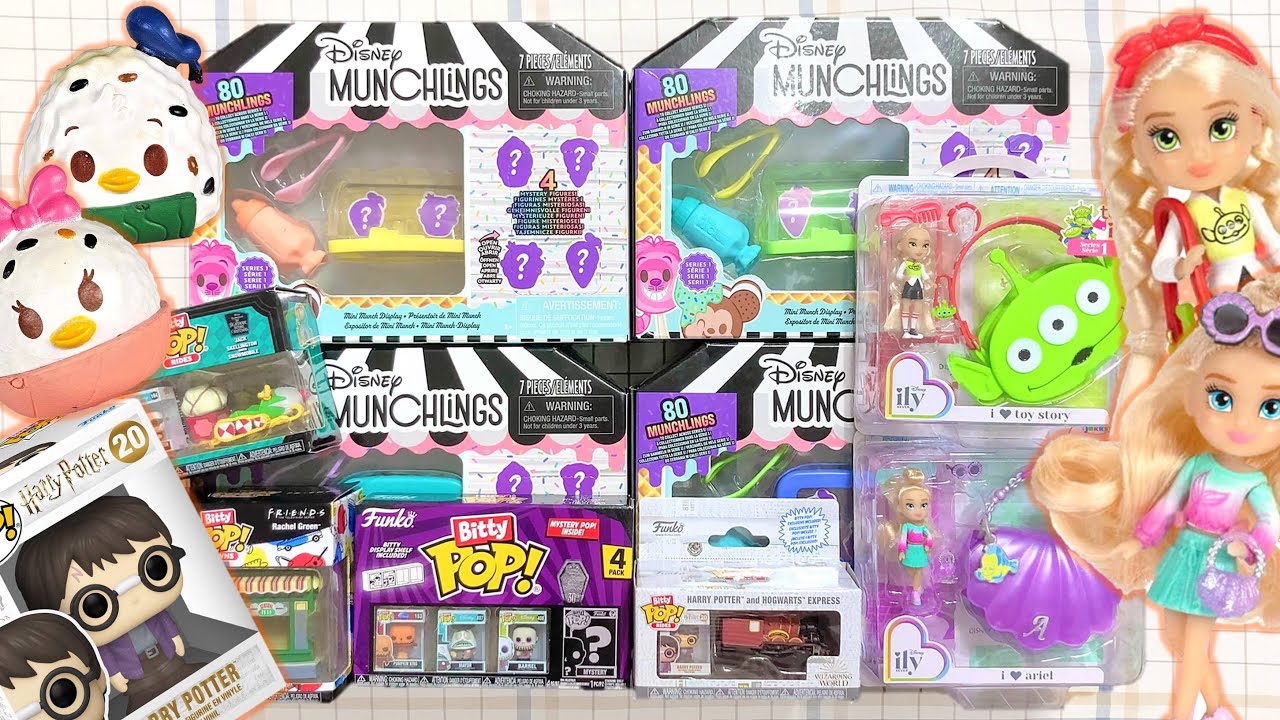 🤶 디즈니, 해리포터부터 마늘향 나는 장난감까쥐😵 미니 장난감 모음 🎅