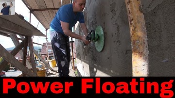 power floating render sand and cement plastering machine
