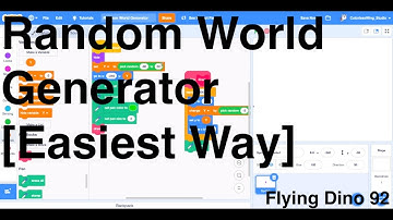 How to make Random World Generator on Scratch [Easiest Way]