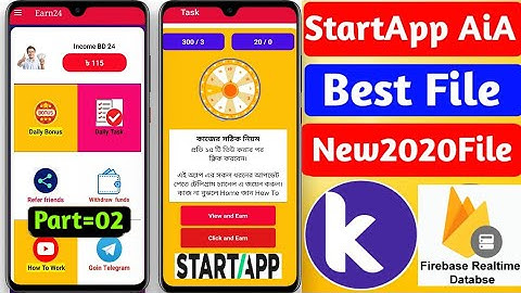 2020 New StartApp aia file Free kodular, startapp self click,startapp ads,Income BD.