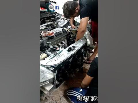HONDA CIVIC | CONVERT LONG CONDENSER | #airconditioner #honda #civic