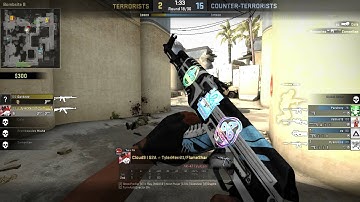 CSGO Competitive - Quad Kill with Zeus Kill