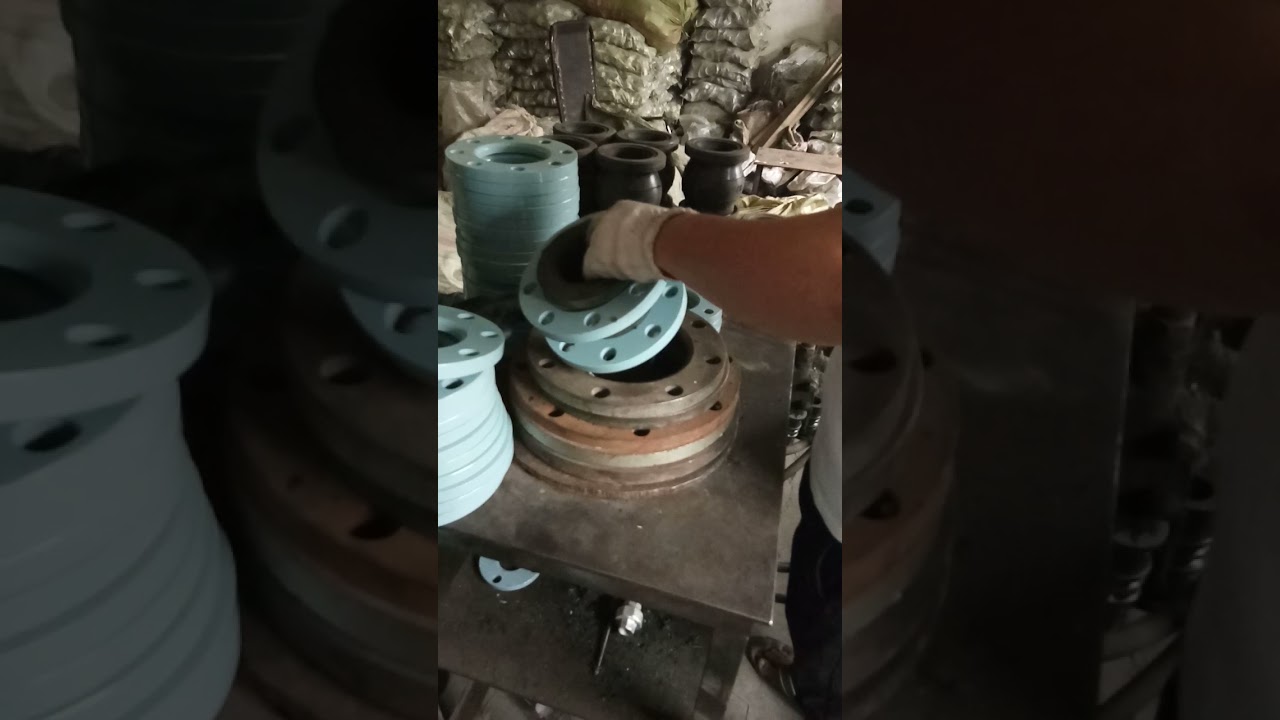 How to assemble Rubber bellow Joint Flanges