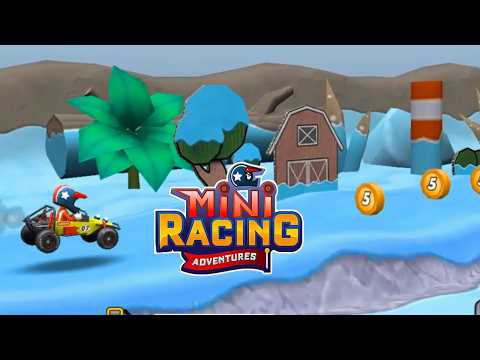 Mini Racing Adventures Gameplay // Bumpy Backyard --Funny Foothpath-Stinky Sewer-Frozen Hill