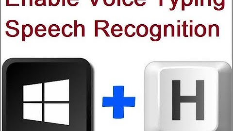 How to Enable Voice Typing In Windows 10 without download any software