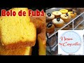 Bolo de Fubá - Super fofinho e molhadinho!!!