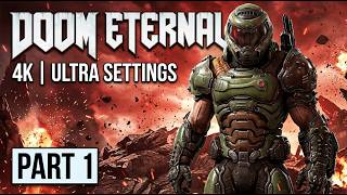 This is Hell in 4K!  DOOM Eternal Ray Tracing - Ultra Nightmare Max Settings