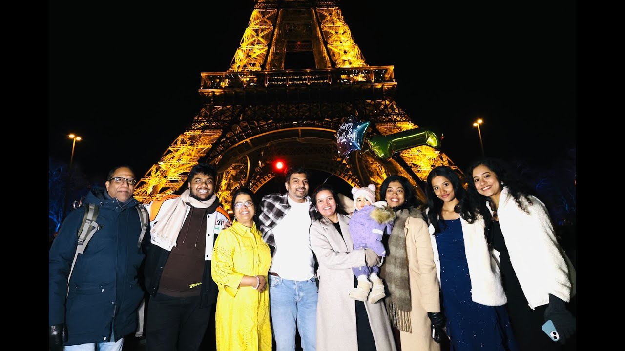 Last Day in Paris!!! |EP 04| Celebrated Radhu's Birthday on cruise