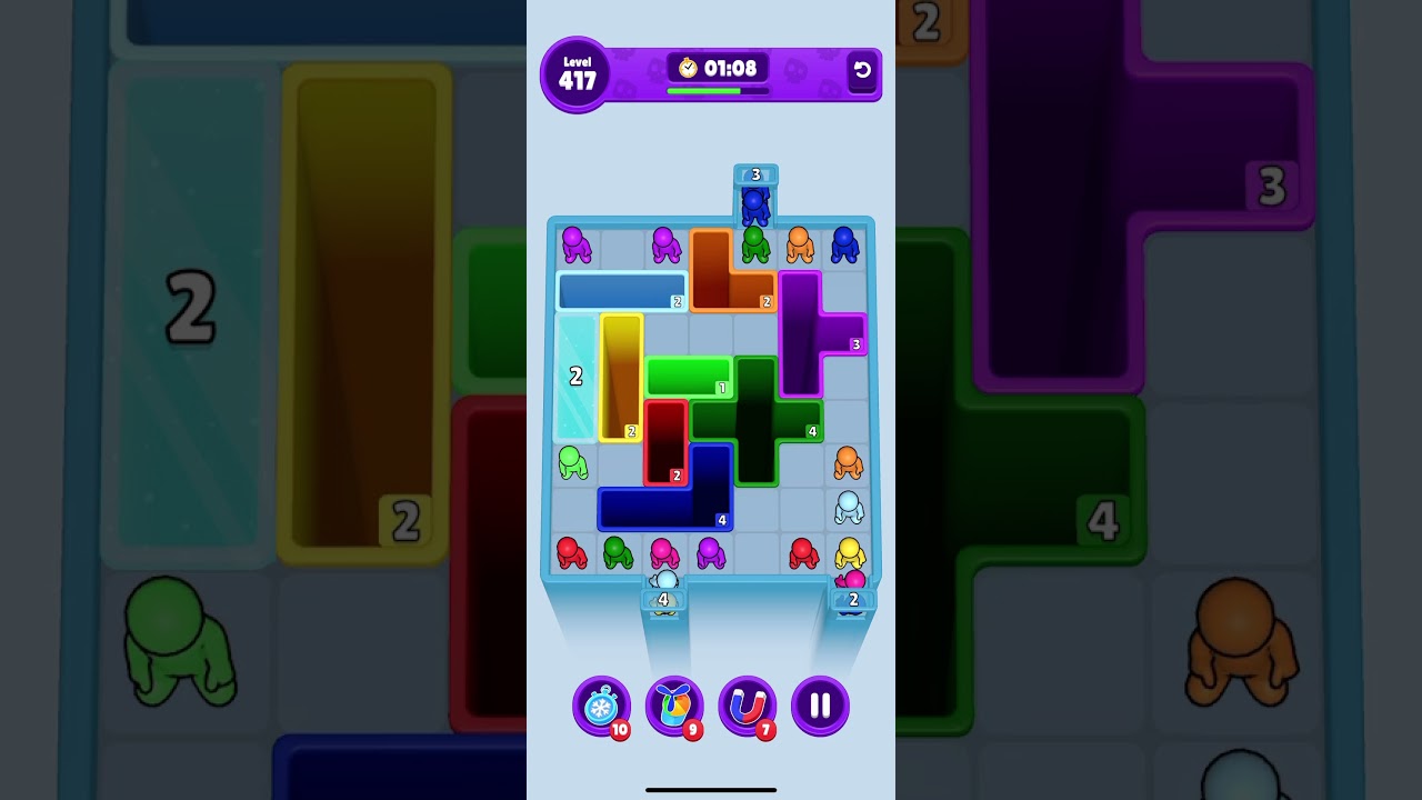 Drop Away:Color Puzzle Walkthrough Level 417 