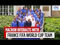 President Emmanuel Macron Meets With France's Soccer Team Les Bleus | Mbappé | FIFA 2026 | N18G