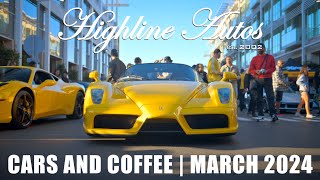 Highline Autos Cars and Coffee March 2024