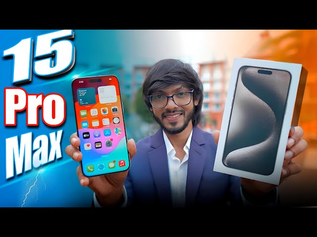 iPhone 15 Pro Max unboxing & First Impressions from Singapore class=