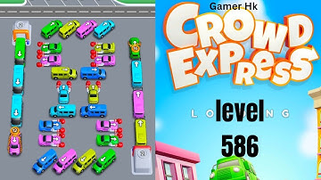 Crowd Express level 586 hard level Walkthrough Solution 