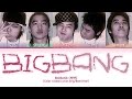 Bigbang  bigbang lyrics color coded lyrics engromhan