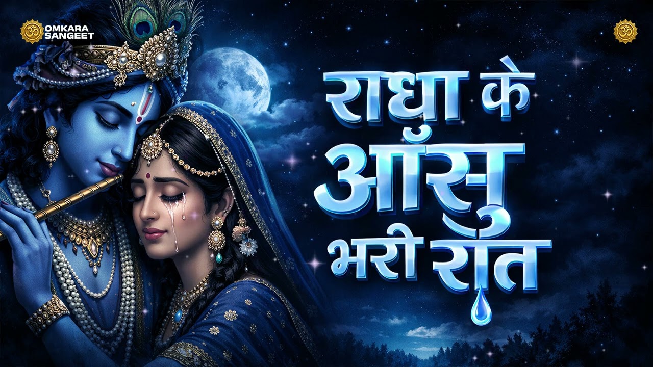 Radha Ki Aansu Bhari Raat | Radha Krishna Bhakti Song | Official Song | Omkara Sangeet