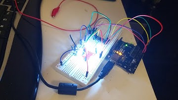 Experiments with Arduino and Supercollider. Color sensor controlling Audio.