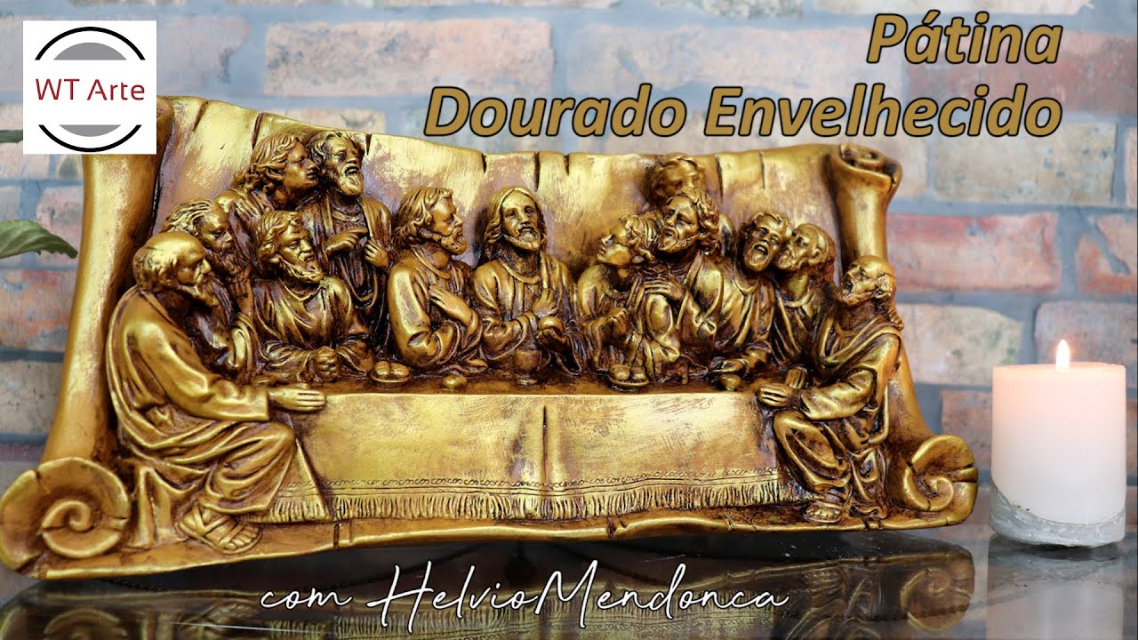 Pátina Dourado Envelhecido